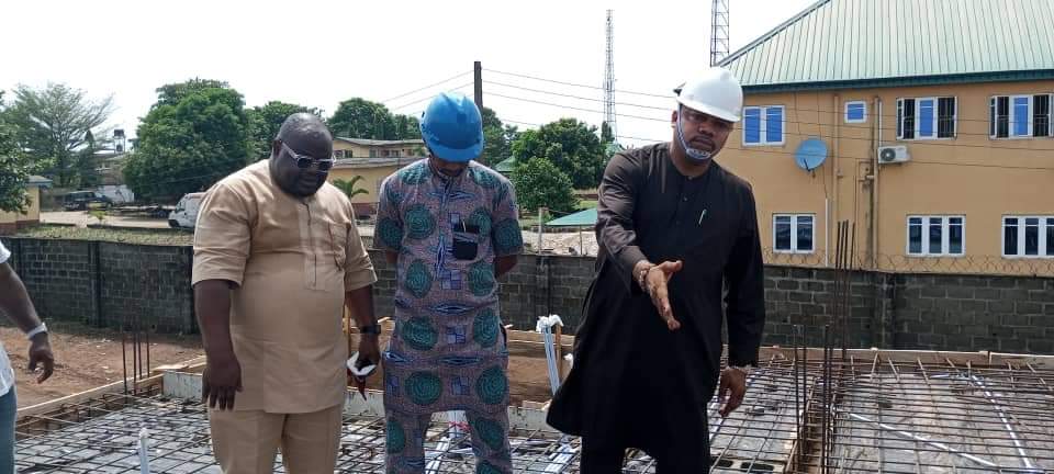 Anomo Leads Inspection of Legislative Building Project, Restates Commitment to Development.