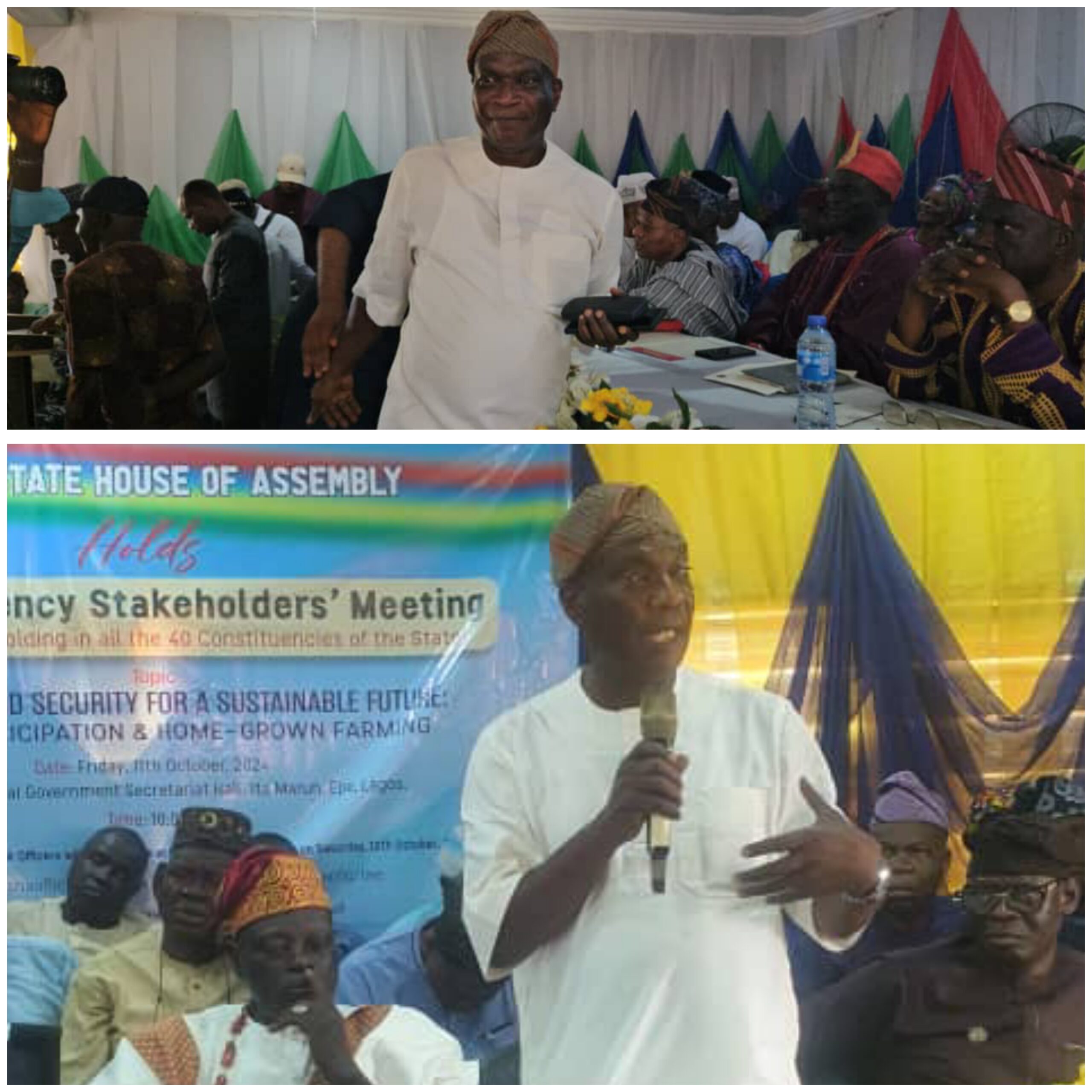 Rep. Wale Raji Exemplifies Legislative Synergy, Honors Epe Constituency 1&2’s Stakeholders Meeting.