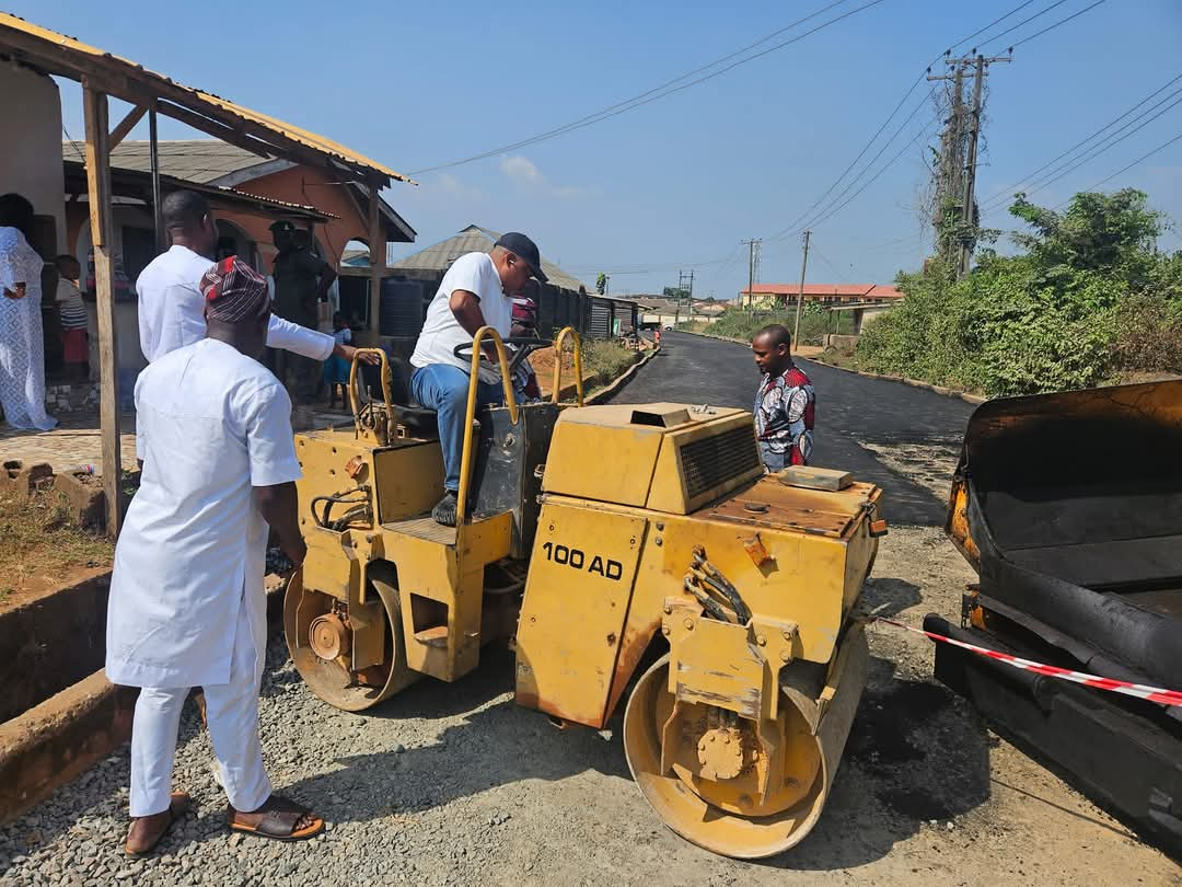 “Samson Adeniyi Street Residents to Celebrate Christmas with New Road” – Ikosi-Ejinrin LCDA Chairman.