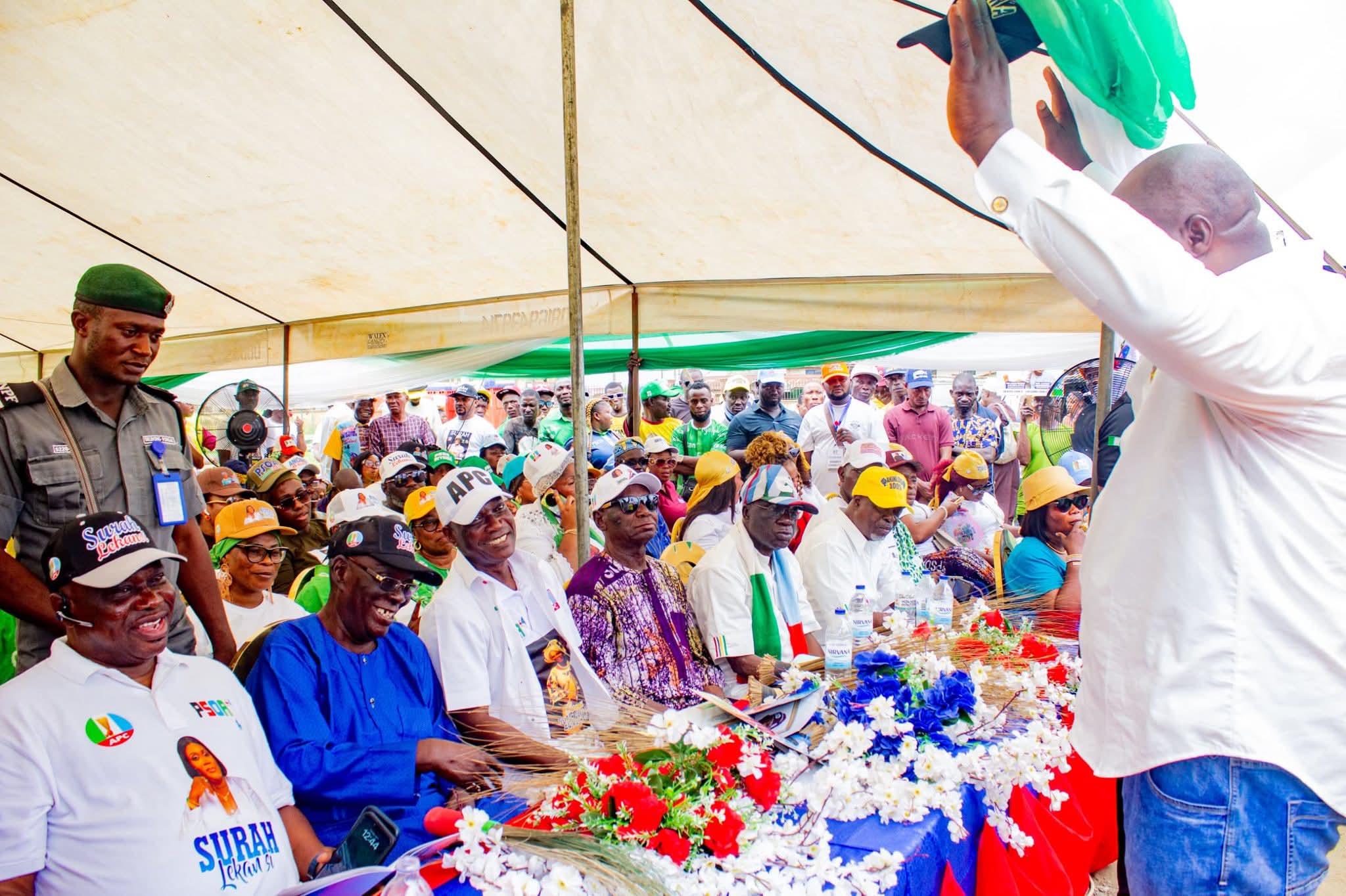 Epe Mega Rally : Hon. Ismail Akinloye, Hon. Adesanya Lateef Urge Voters to Reaffirm APC’s Mandate Through the Ballot.
